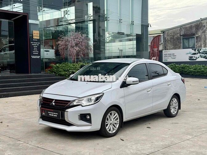 Mitsubishi Attrage CVT 2020 Trắng 65.600 km