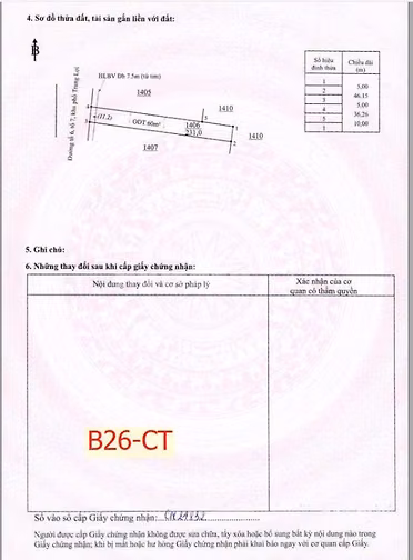ĐẤT TTHC CHƠN THÀNH 230M2(5X46)– GIÁ 655 TRIỆU. SHR, KCN BECAMEX