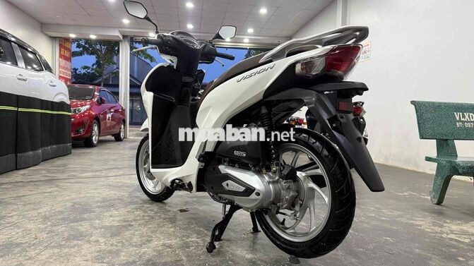 Honda Vision 2024 Trắng camay Chìa khoá thông minh