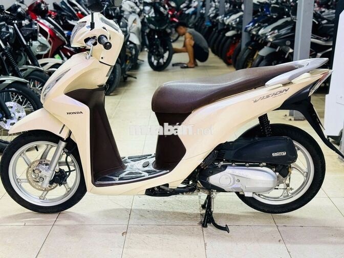 XE MÁY THỊNH PHÁT - VISION 110 VÀNG KEM BIỂN HN 