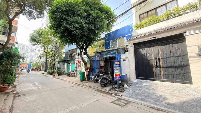 nhà mặt tiền tân mỹ 4x20m, 8 căn hộ dịch vụ, giá bán 14,99 tỷ, shhc