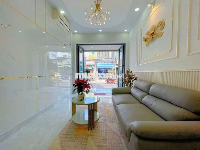CHO THUÊ NHÀ ĐẸP – MẶT TIỀN DỄ KD – NGAY CV LÀNG HOA GÒ VẤP