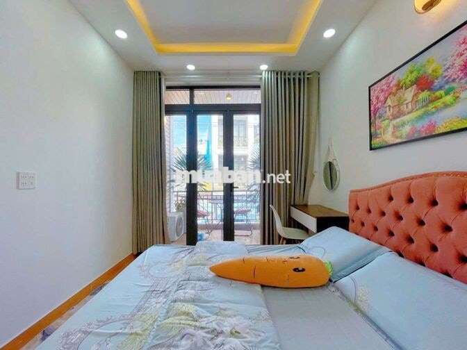 CHO THUÊ NHÀ ĐẸP – MẶT TIỀN DỄ KD – NGAY CV LÀNG HOA GÒ VẤP