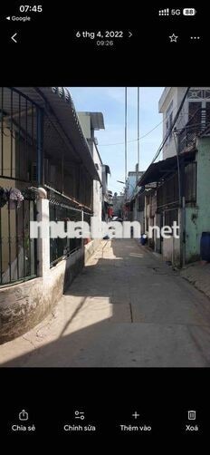 ( DĨ AN) CHÍNH CHỦ BÁN NHÀ SỔ CHUNG: 1 TỶ 950 TRIỆU.CÒN THƯƠNG LƯỢNG