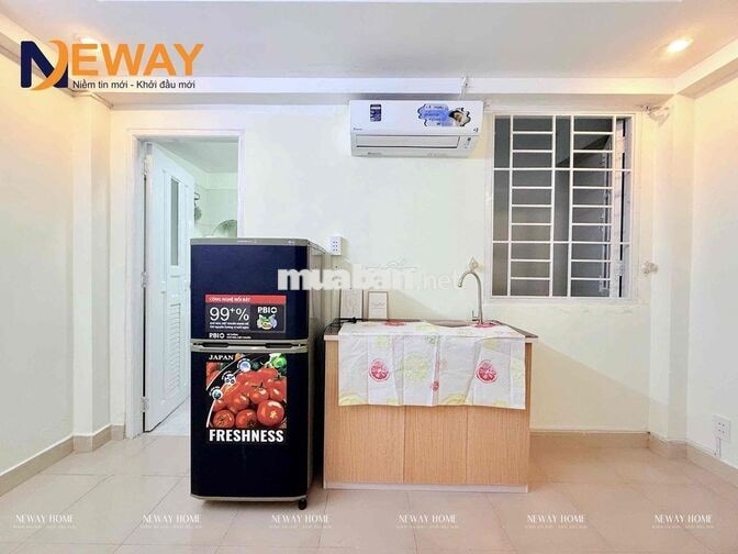 Trống sẵn studio đầy đủ nội thất đi bộ qua đh Công Thương 3 phút
