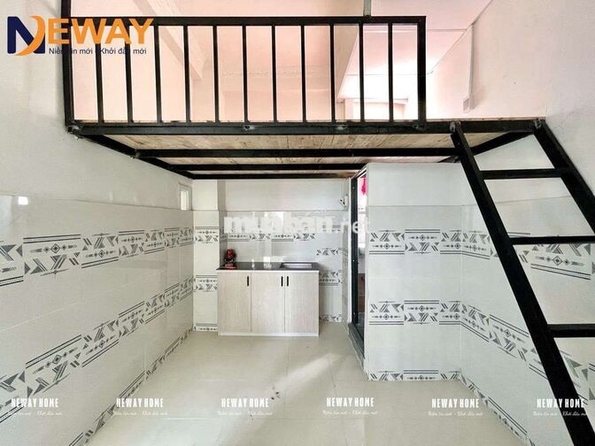 PHÒNG GÁC CAO MỚI XÂY ĐẸP KENG - SẴN MÁY LẠNH - GẦN CHỢ TÂN HƯƠNG 
