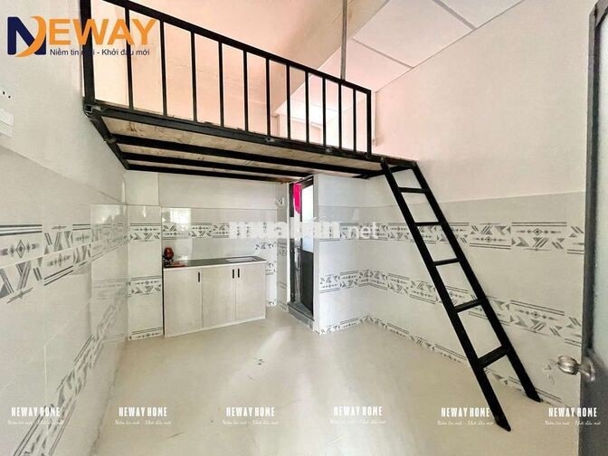 PHÒNG GÁC CAO MỚI XÂY ĐẸP KENG - SẴN MÁY LẠNH - GẦN CHỢ TÂN HƯƠNG 