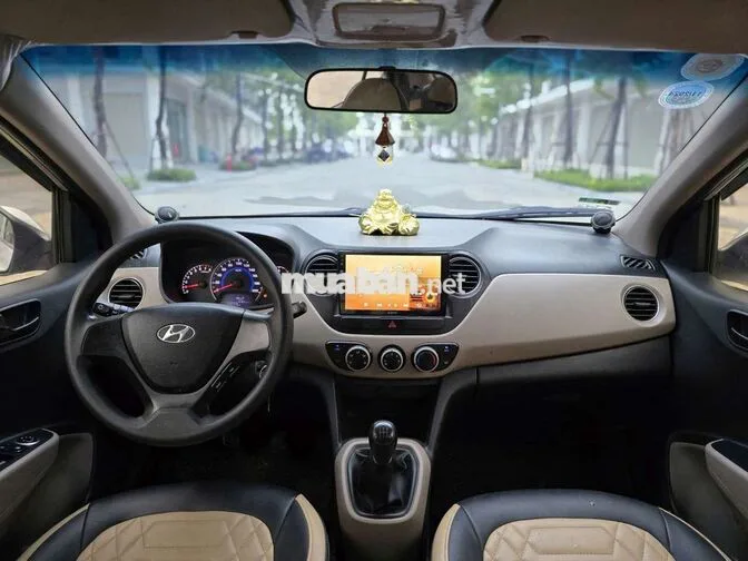 Hyundai Grand i10 2014 Số sàn Bạc