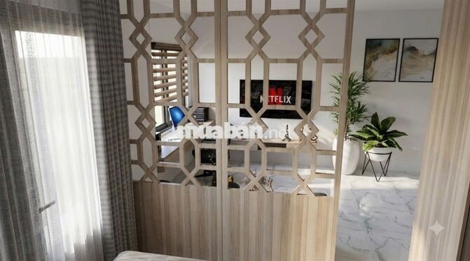 Căn hộ ngay Nguyễn Kiệm PN máy giặt riêng hầm xe thang máy ban công !