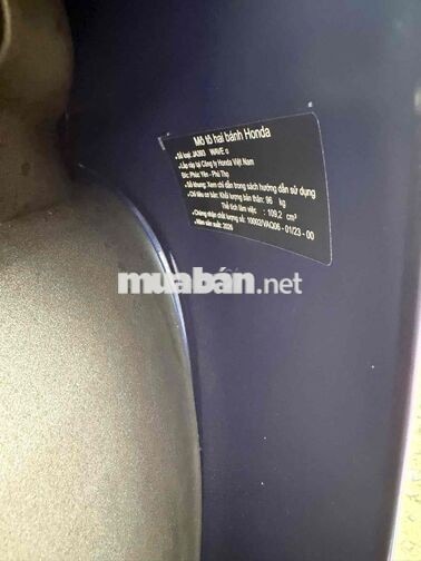 Honda Wave A110 2026 Xanh 900 km