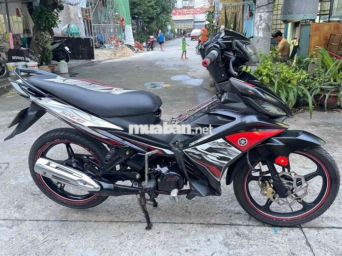 Exciter 50cc Đen đỏ up máy 110 không cần bằng