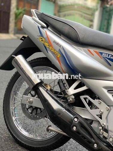 Suzuki RG110 Sport 6 số Bạc Malaysia