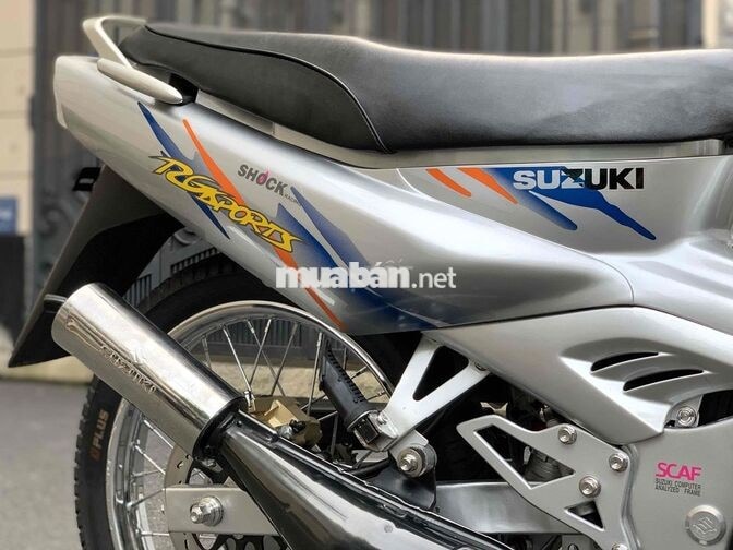 Suzuki RG110 Sport 6 số Bạc Malaysia