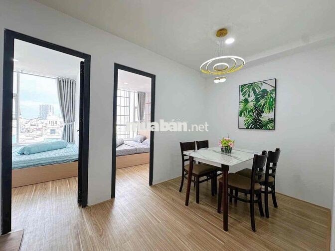 Cho thuê căn hộ 2pn1wc rộng thang máy full nt gần 3 Tháng 2 quận 10