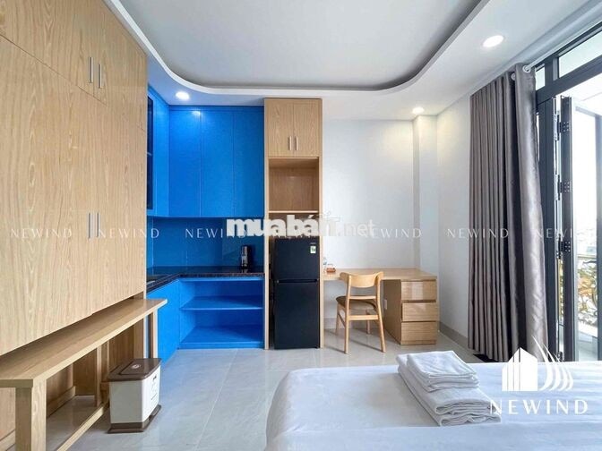 Cho Thuê Căn Studio Bancon, FREE Mọi Chi Phí, CHỈ Tính Điện
