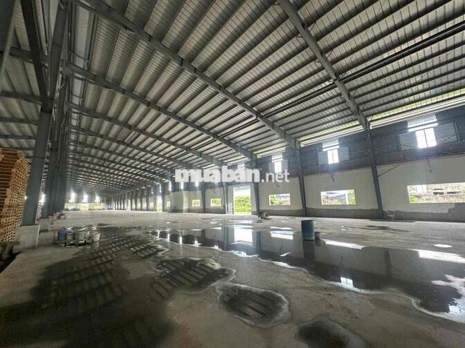 🔴 CHO THUÊ KHO XƯỞNG NGOÀI KCN BẾN LỨC GIÁP ĐỨC HÒA MỚI 100% CÓ CẮT LẺ