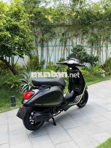 Vespa 125 Tech 2025 Đen siêu lướt Hỗ trợ góp
