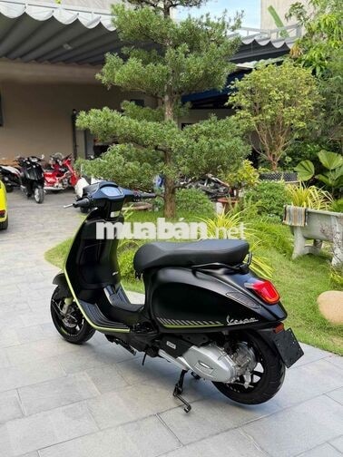 Vespa 125 Tech 2025 Đen siêu lướt Hỗ trợ góp