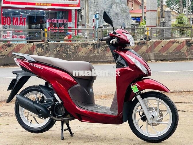 Honda Vision 2025 Cao Cấp màu Đỏ 5.000km