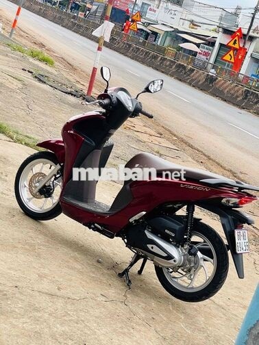 Honda Vision 2025 Cao Cấp màu Đỏ 5.000km