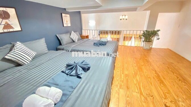 CHO THUÊ CĂN HỘ DUPLEX 2 GIƯỜNG NGỦ FULL NỘI THẤT  PHƯỜNG 8