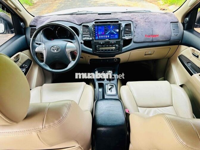 Toyota Fortuner 2016 01 Cầu Xăng Tự động Trắng