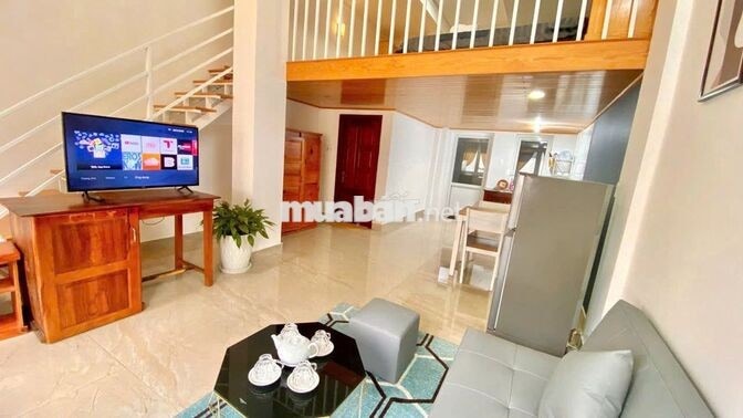 CHO THUÊ CĂN HỘ DUPLEX 2 GIƯỜNG NGỦ FULL NỘI THẤT  PHƯỜNG 8