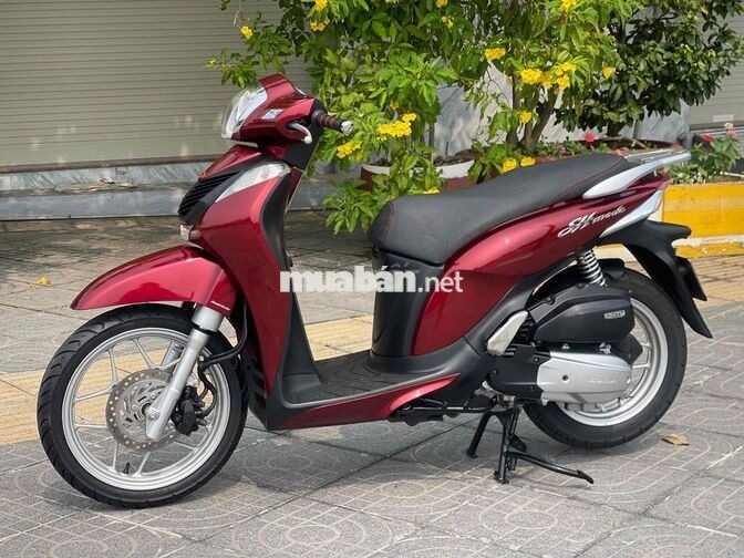 Bán xe Sh Mode 2015 màu đỏ mận xe bao zin đẹp keng