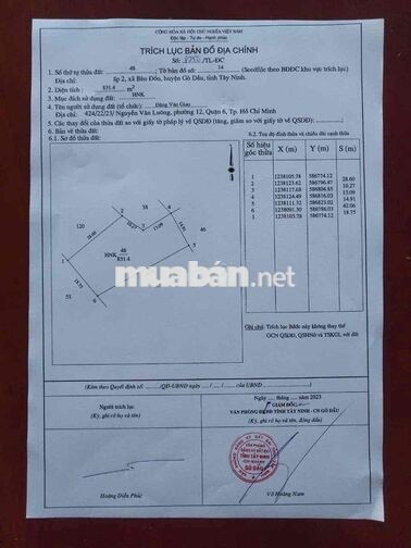 Gần 1ha đất gồm nhà xưởng nhà cấp 4 và 300 cây dừa