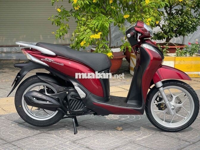 Bán xe Sh Mode 2015 màu đỏ mận xe bao zin đẹp keng