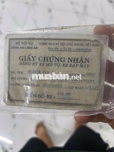 Honda 67 1994 Xanh Bạc Đen 49cc