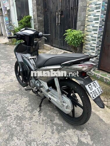 Honda Future 125 2014 Đen Bạc bs67 máy êm nín thở