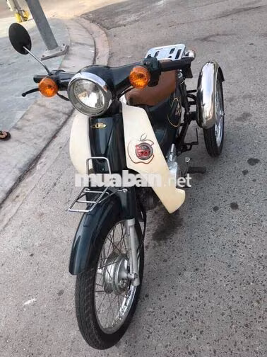 Xe 3 bánh Daelim Super Cub Xanh, Trắng Mới 100%