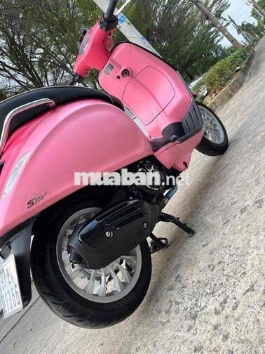 Piaggio Vespa ABS cao cấp màu Hồng