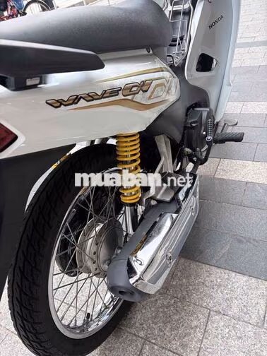 Honda Wave A 2022 Trắng 7400 km