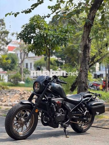 Honda Rebel 500 2023 Đen, có giao lưu xe.