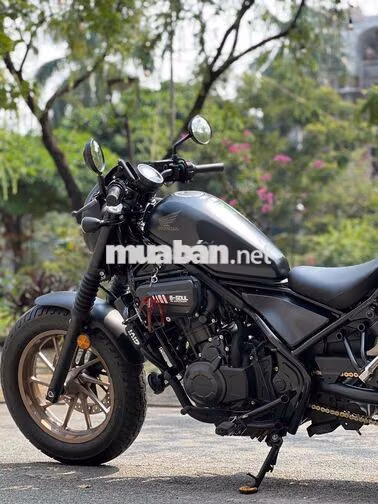 Honda Rebel 500 2023 Đen, có giao lưu xe.