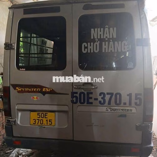 bán xe van 6 ghế mecprinter biển vàng