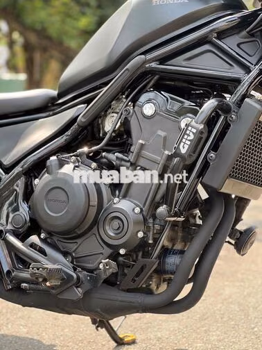 Honda Rebel 500 2023 Đen, có giao lưu xe.