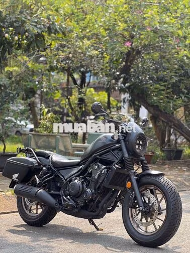 Honda Rebel 500 2023 Đen, có giao lưu xe.