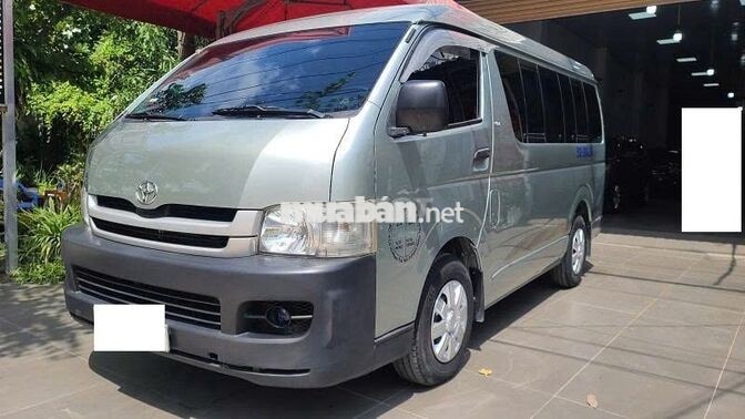 Xe Van Toyota Hiace Máy Xăng 2010 3N/940kg, Xe Đẹp