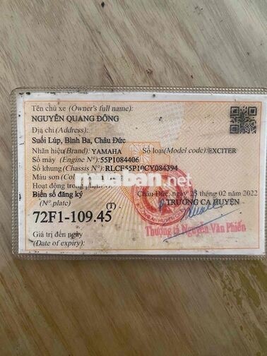 Yamaha Exciter Xanh trắng Xe côn tay