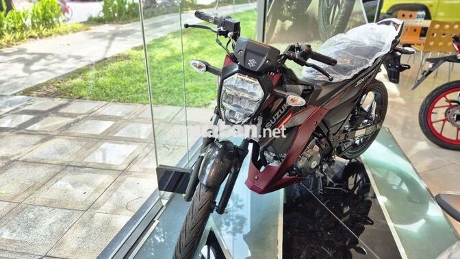 Thanh lý Satria Pro 2026 Đỏ đen xe TEST giảm 5tr