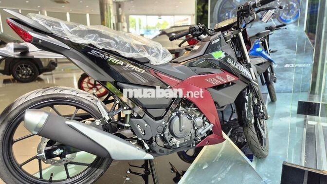 Thanh lý Satria Pro 2026 Đỏ đen xe TEST giảm 5tr