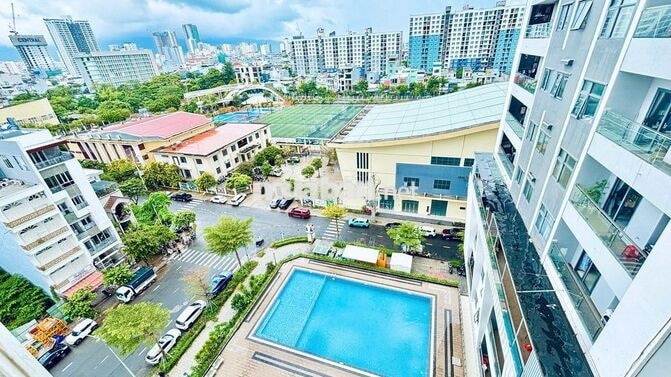 Cho Thuê gấp 2PN Monarchy , Full nội thất trống sẵn giá chỉ 17 triệu 