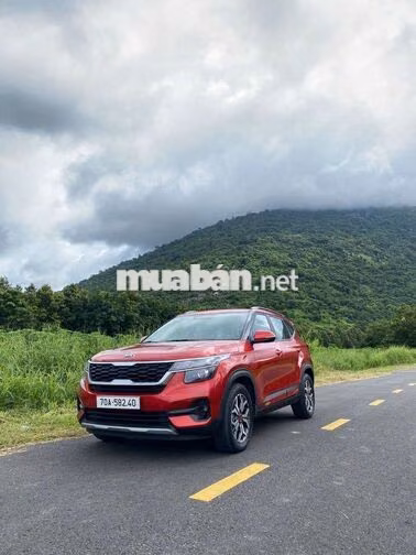 Kia Seltos 1.4Turbo Deluxe 2021 Đỏ 33.000 Km