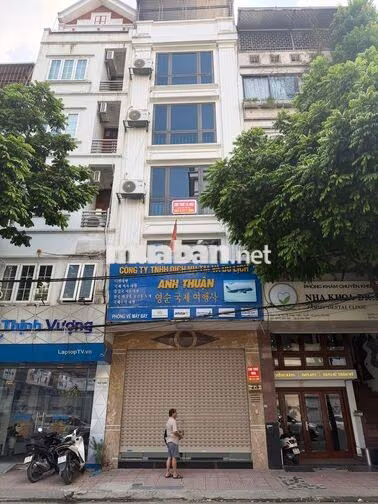 Cho thuê nhà 6 tầng có thang máy, mặt tiền 5m– Thiên Hiền, Từ Liêm