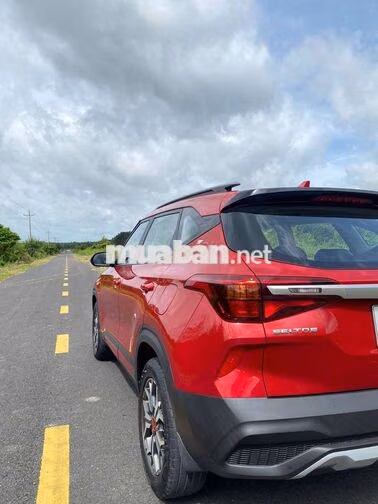 Kia Seltos 1.4Turbo Deluxe 2021 Đỏ 33.000 Km