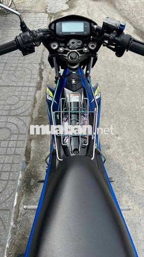 Suzuki Satria 150 2019 Xanh trắng ( hỗ trợ góp )