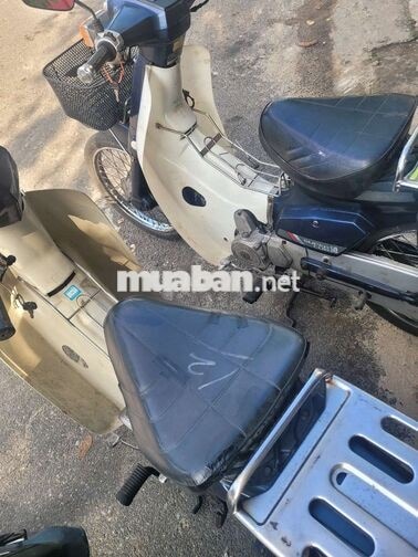 Honda Custom 50 Xanh Trắng